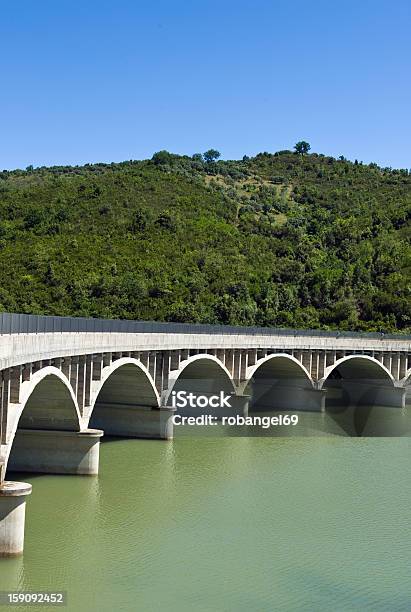 Dam Alento En Cilento Foto de stock y más banco de imágenes de Azul - Azul, Campania, Energía hidroeléctrica