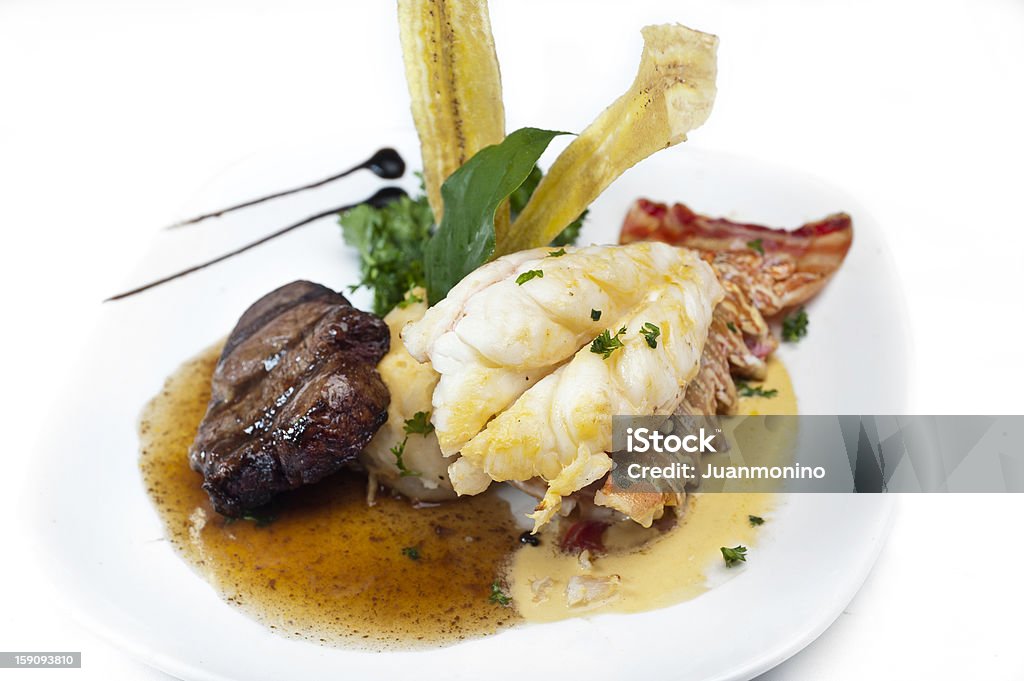 Surf and Turf - Royalty-free Filete Mignon Foto de stock