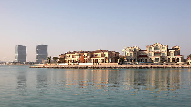 istock Villas at The Pearl in Doha, Qatar 159096653