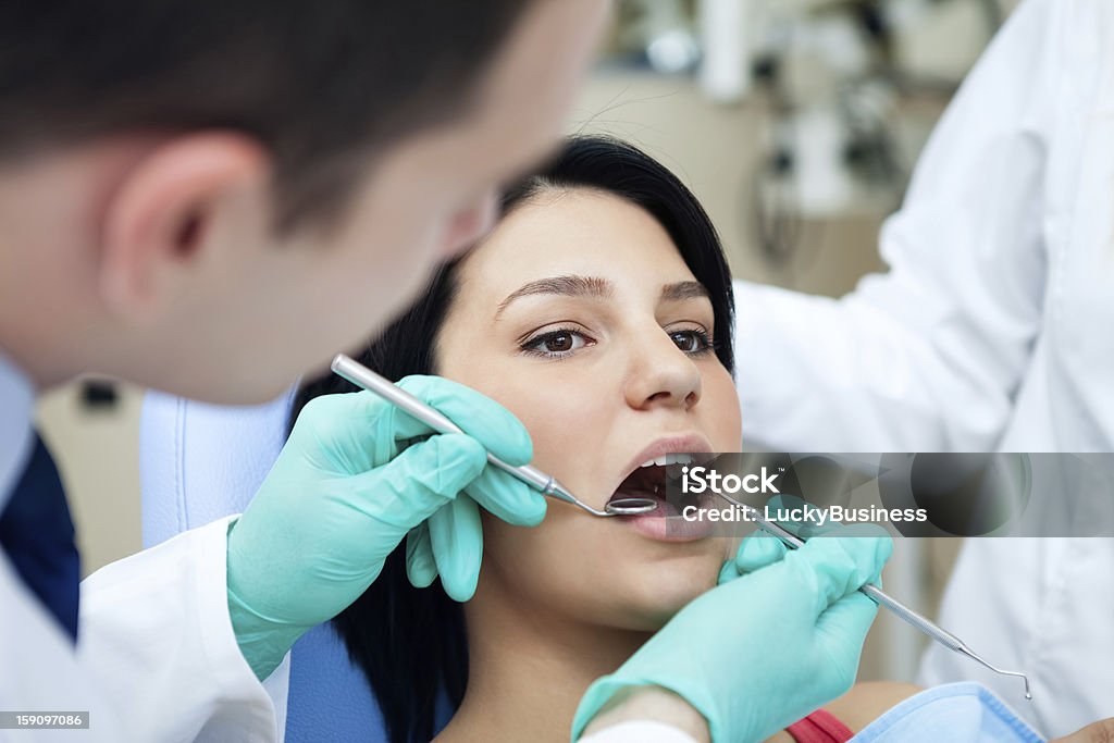 Examen Dental - Foto de stock de Adulto libre de derechos