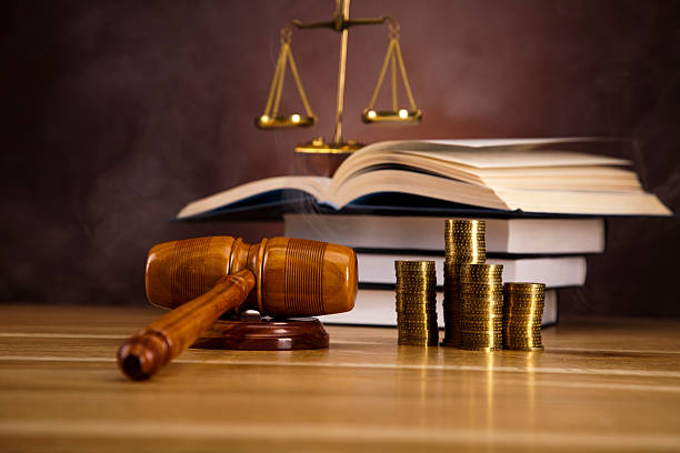 istock Law and justice concept, wooden gavel 159097331