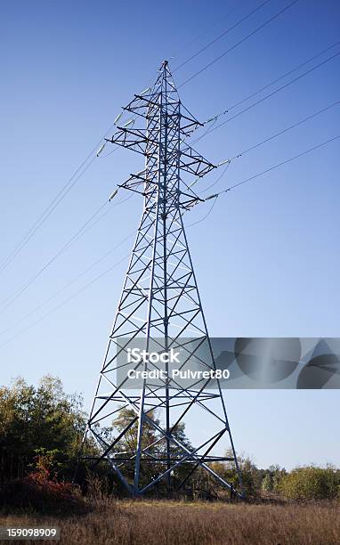 Electricity Stock Photo - Download Image Now - Agricultural Field, Cable, Construction Industry