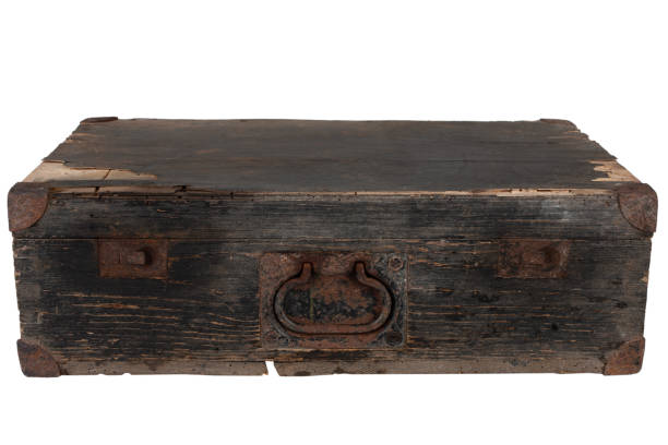 istock WW2 German Army ammunition wooden crate. 1591049937