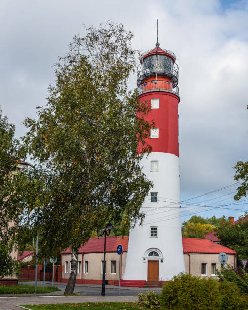 istock Old lighthouse in Baltiysk. Russia 1591056618