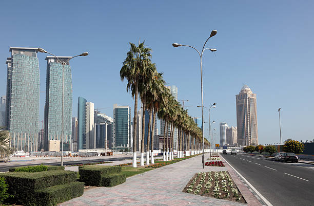 istock Street in Doha, Qatar 159112004