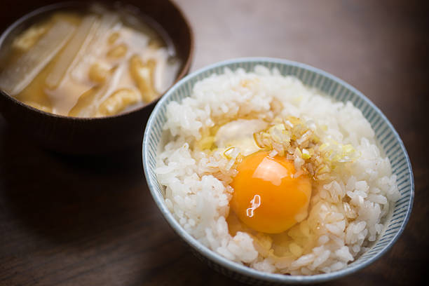 istock Japanese breakfast Tamago kake gohan (egg rice) 159114413