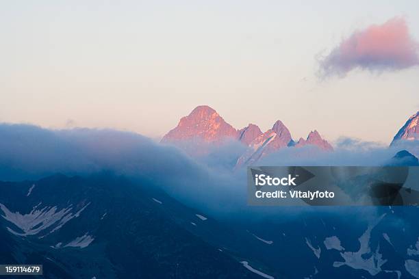 Foto de Vista Do Cáucaso Ocidental e mais fotos de stock de Azul - Azul, Cordilheira, Cáucaso