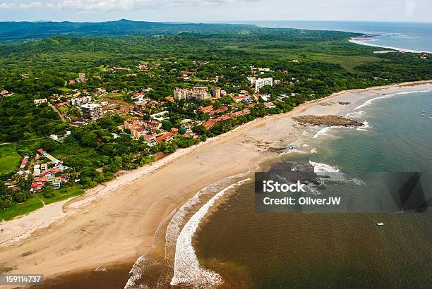 Beachfront Resort In Costa Rica - Fotografie stock e altre immagini di Costa Rica - Costa Rica, Spiaggia, Acqua