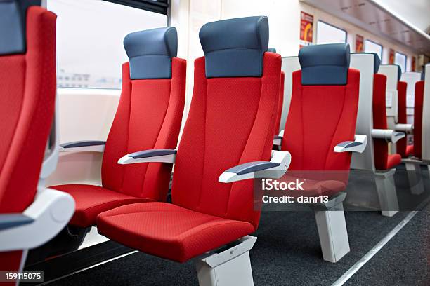현대적이다 고속 열차 내륙발 기차에 대한 스톡 사진 및 기타 이미지 - 기차, 교통 수단 좌석, 좌석