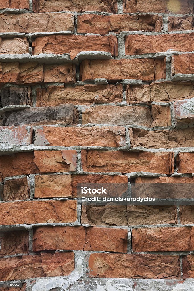 Красная кирпичная стена - Стоковые фото Архитектура роялти-фри