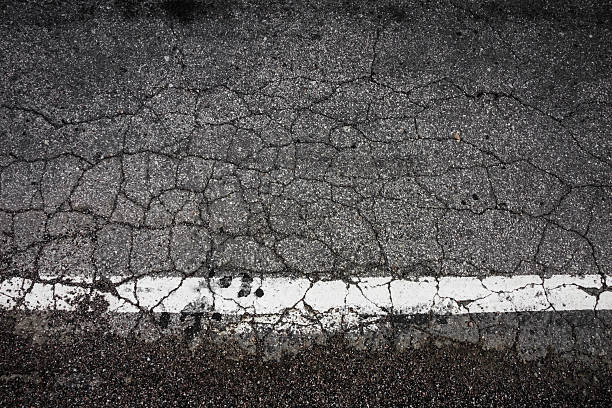 Asphalt road texture stock photo