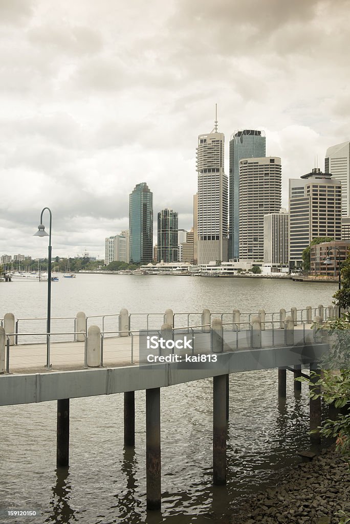 Río de la ciudad de Brisbane - Foto de stock de Brisbane libre de derechos