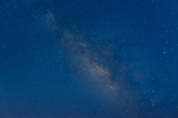 istock Galactic Serenity: Nighttime Skyline at the Mountain Summit. 1591206246