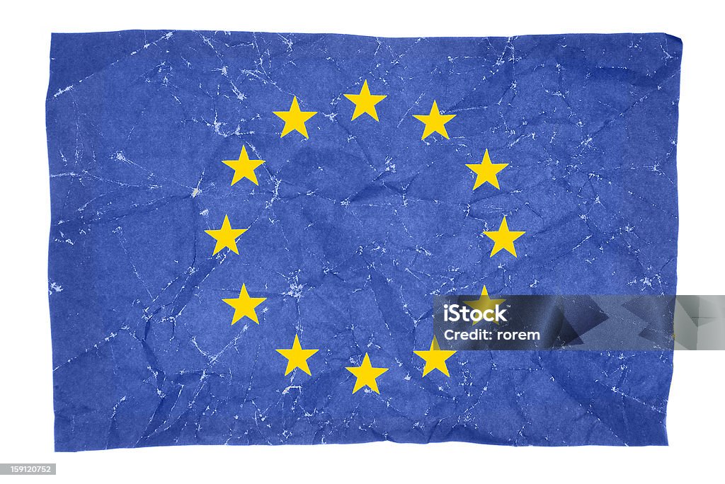 Flaga UE - Zbiór zdjęć royalty-free (Europa - Lokalizacja geograficzna)