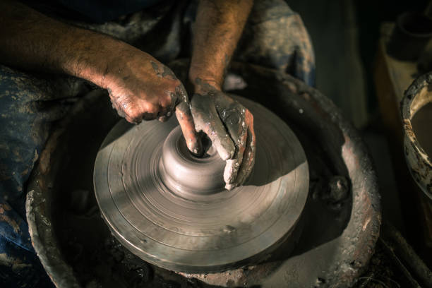 istock shoot of an unrecognisable man working with clay in a pottery studio 1591212672