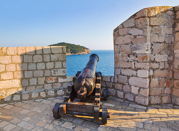 istock Retro cannon at Dubrovnik, Croatia 159123164