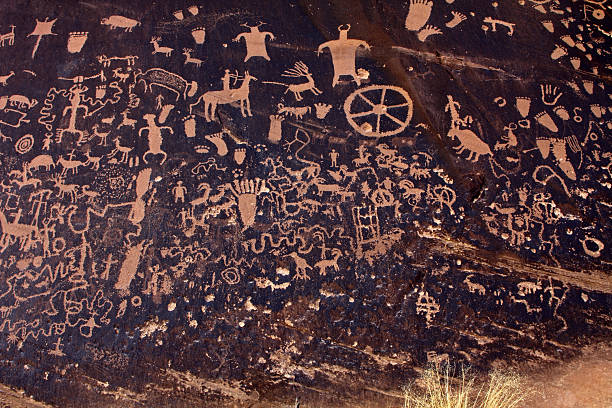 istock Newspaper Rock in Southern Utah 159123659