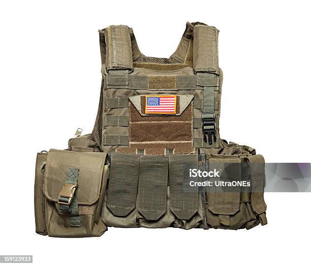 Us Army Tactical Bulletproof Vest Stock Photo - Download Image Now - Army, Bulletproof Vest, Waistcoat