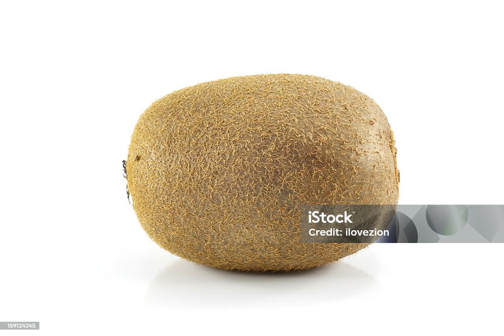 Kiwi-Früchte, isoliert auf weiss - Lizenzfrei Einzelner Gegenstand Stock-Foto
