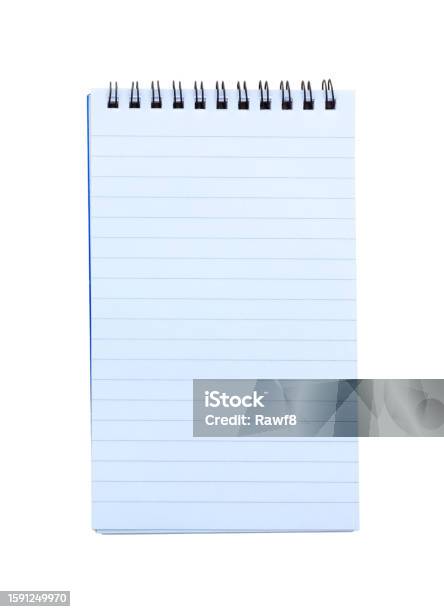 Empty Notepad Senate Blank Empty Notepad Isolated On White Background Stock Photo - Download ...