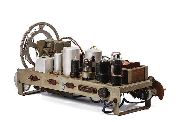 istock Part of old radio receiver 159127728