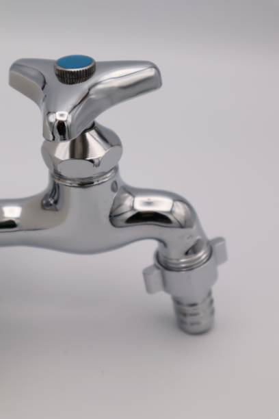 istock Water faucet close up 1591286673