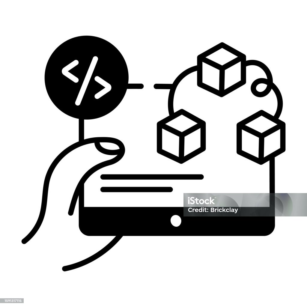 Code Algorithm Stock Illustration - Download Image Now - Coding ...