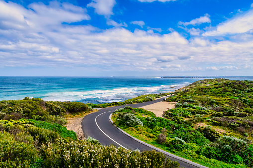 Australia Gold Coast Road Sea