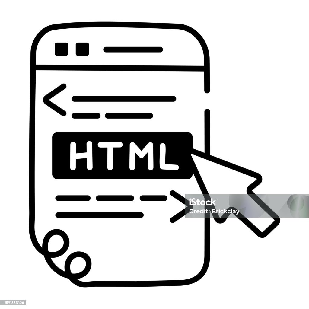 Html Programming Stock Illustration - Download Image Now - Coding ...