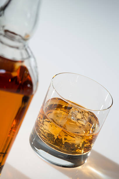 istock Glass of whisky, whiskey 159140017