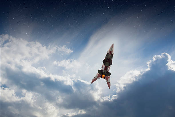 istock Spaceship travelling to the stars 159141897