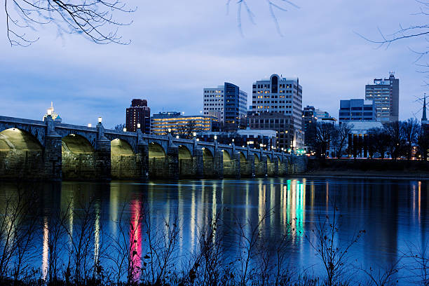 istock Sunrise in Harrisburg 159142268