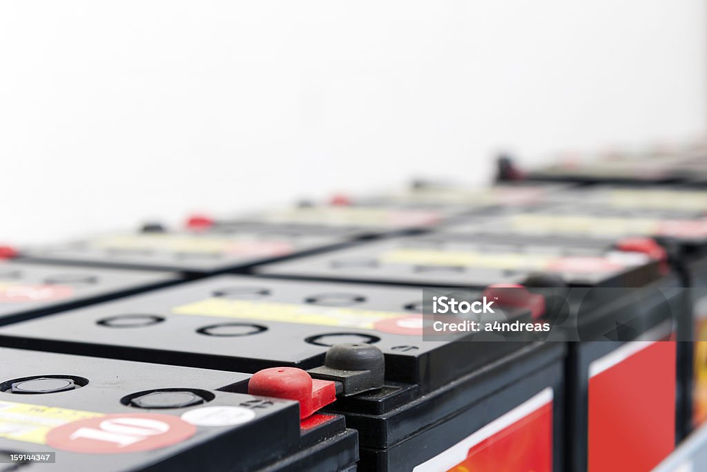 Seriennummer feste Batterien - Lizenzfrei Kontinuität Stock-Foto