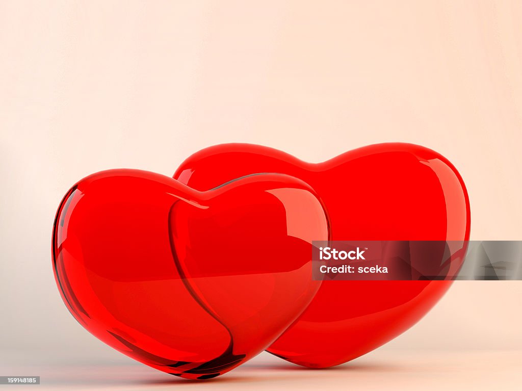 hearts red hearts Cut Out Stock Photo