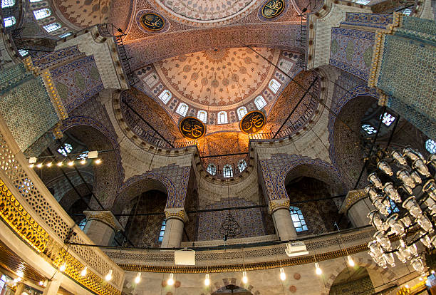 istock Interior of the New Mosque in Istanbul 159148263
