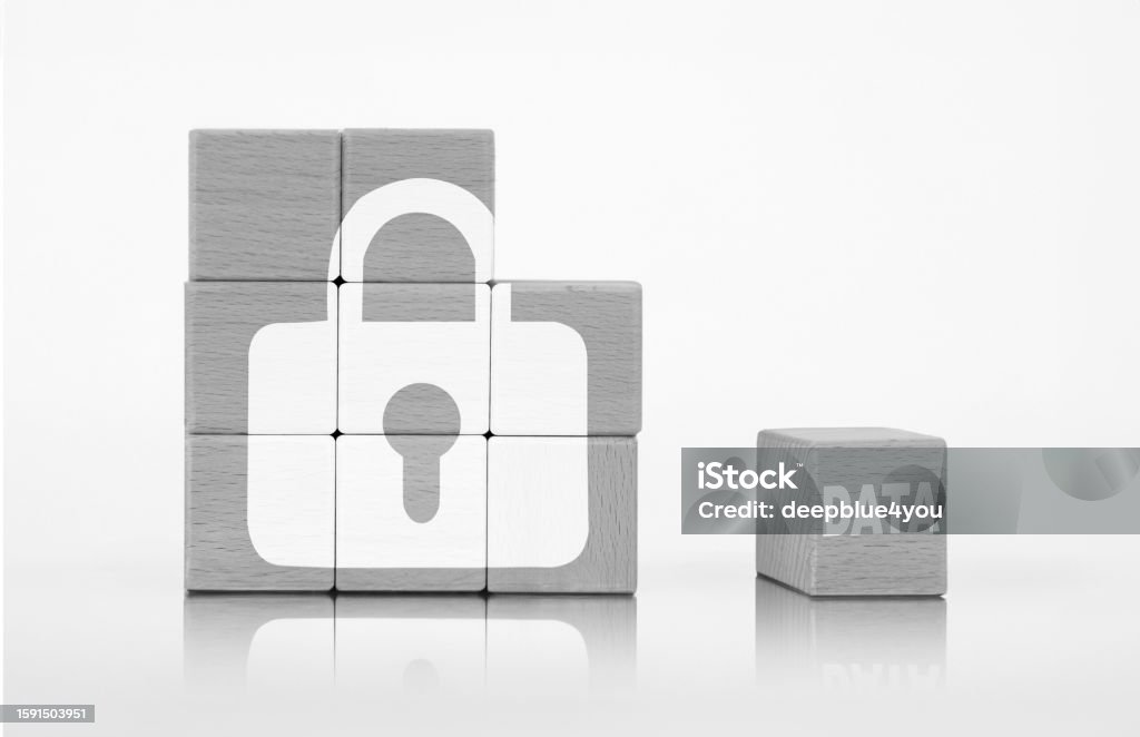 Data Blocking Vector Data Block Stock Photo - Download Image Now - General Data Protection ...