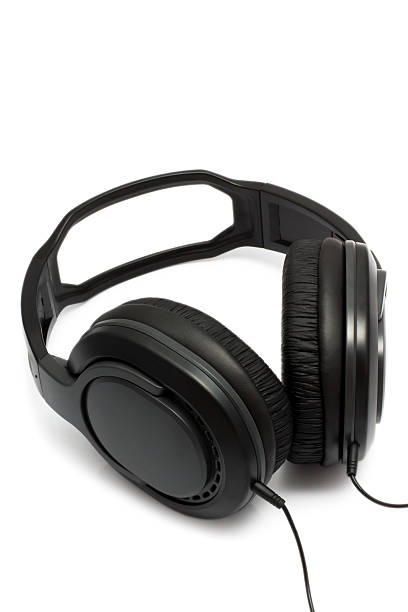 istock Headphones isolated on white background 159153239