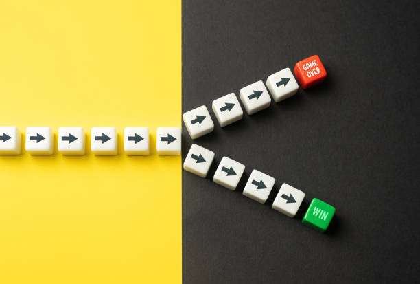 istock Win or lose depends on the decision at the critical moment.e. 1591533697