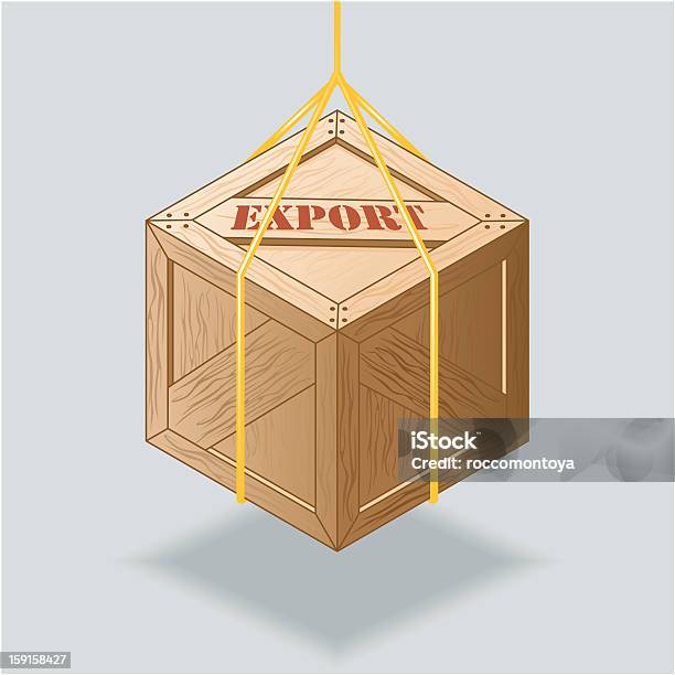 Export Box Stock Illustration - Download Image Now - Box - Container, Business, Cargo Container