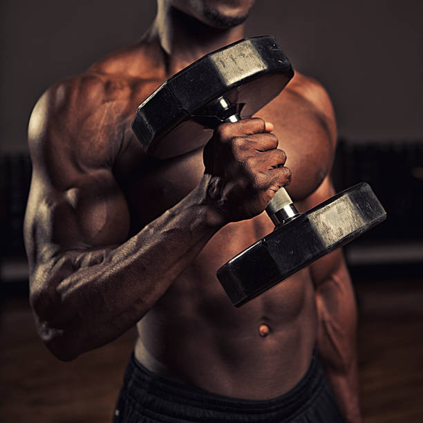 bicept entraînement - military camp exercising weights strength photos et images de collection