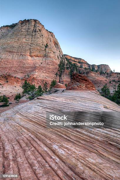 Parque Nacional Zion Foto de stock y más banco de imágenes de Aire libre - Aire libre, Arenisca, Arenisca Navajo