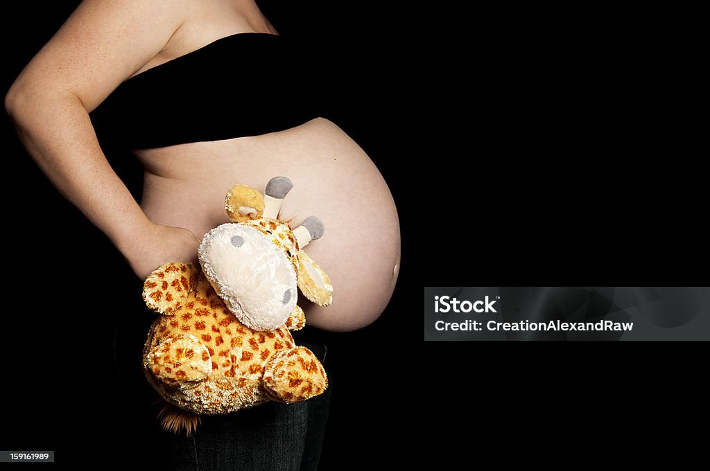 Mulher grávida, femme enceinte - Royalty-free Abdómen Foto de stock