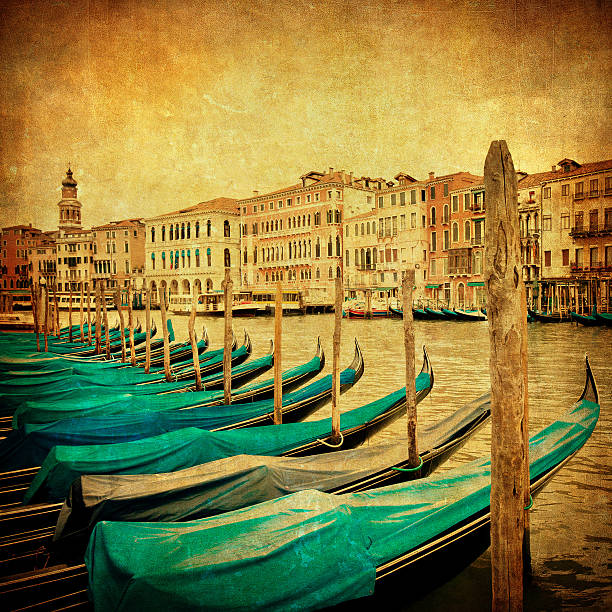 istock Vintage image of Grand Canal, Venice 159163280