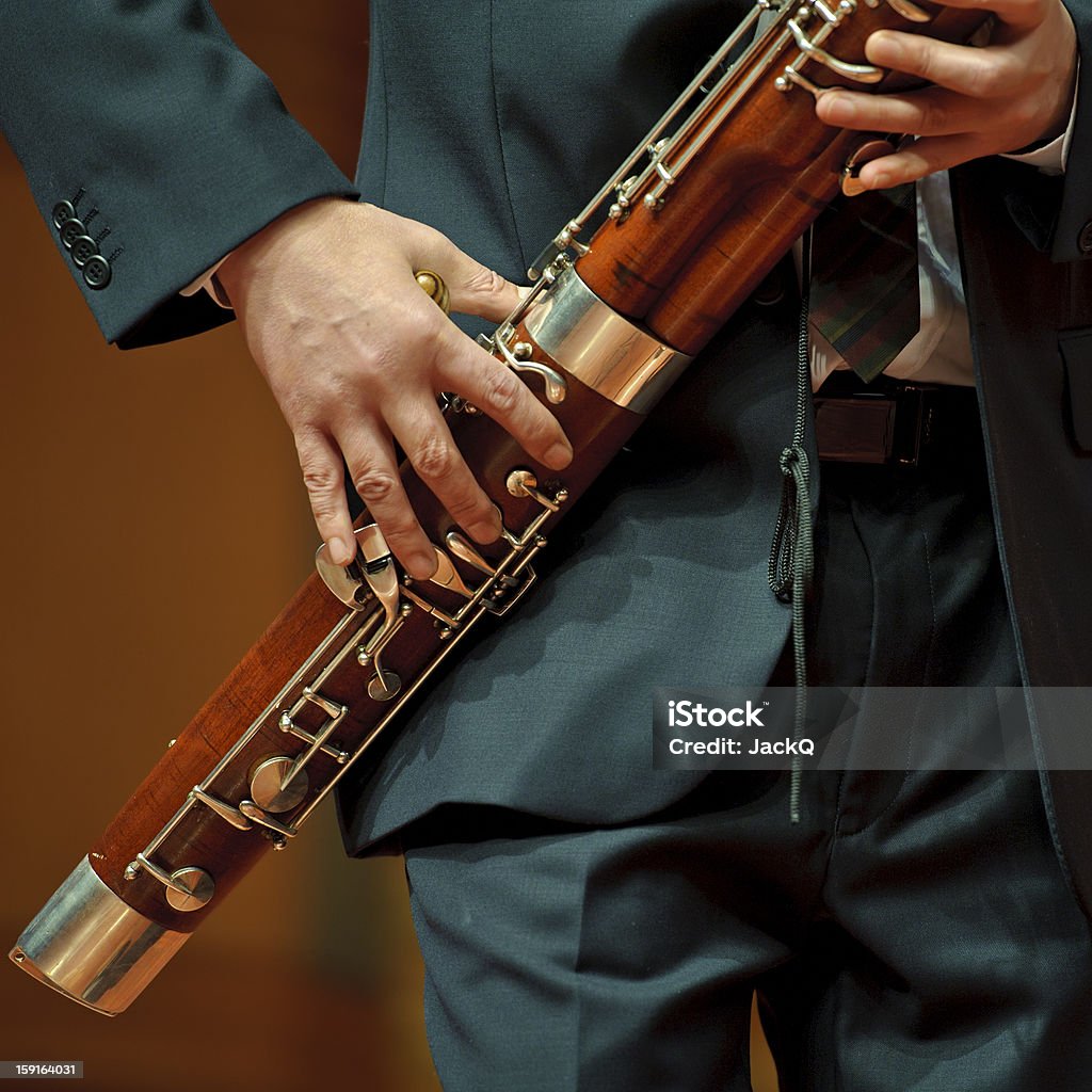 bassoonist - Foto de stock de Fagot libre de derechos