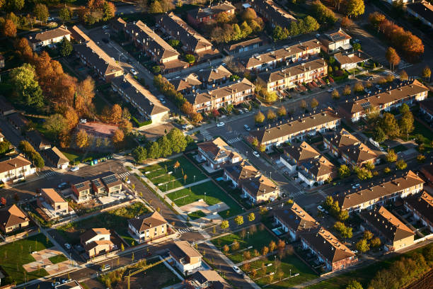 istock Residential district in Olot, Spain 1591644240
