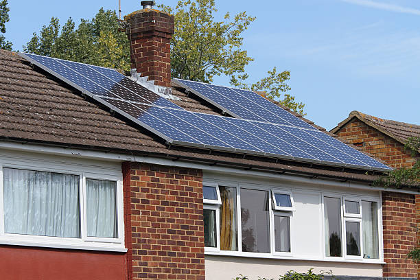 istock Solar photovoltaic panels 159166025