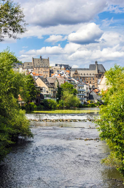 istock Marburg with River Lahm in Germany 1591660308