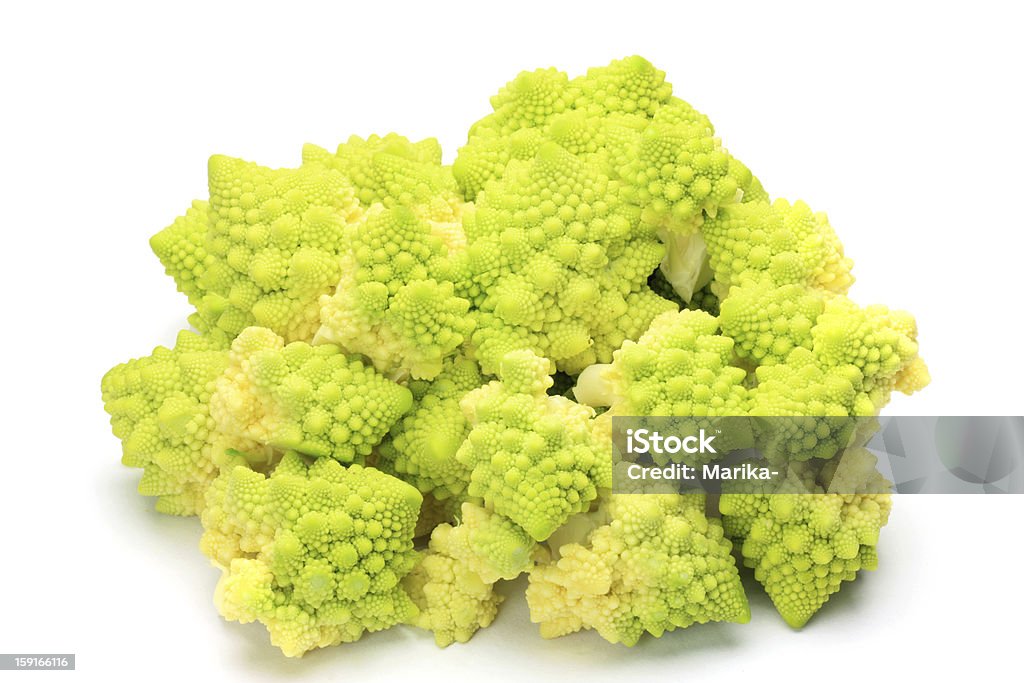 broccolo romanesco - Foto stock royalty-free di Broccolo