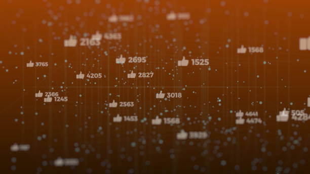 istock 4k Social networking, likes and Media Fly via Loopable Background 1591663043