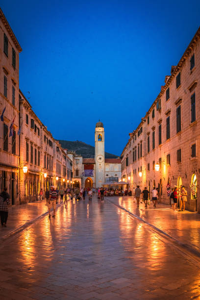 istock Dubrovnik at the blue hour 1591667636